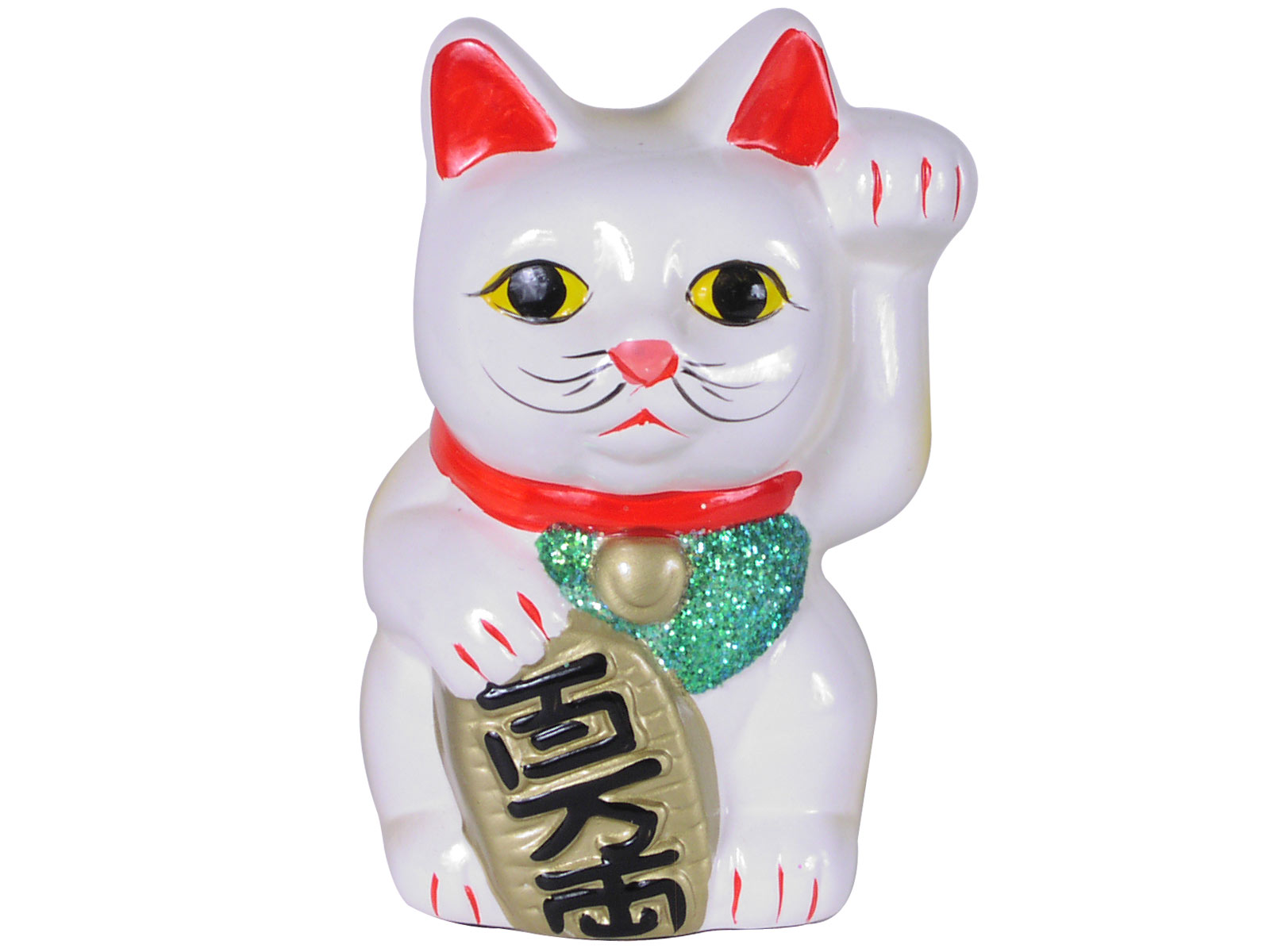 51/4 Inch Left Paw Raised Lucky Cat