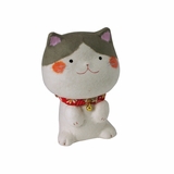 Both Paws Raised Japanese Lucky Cats (Maneki Neko)