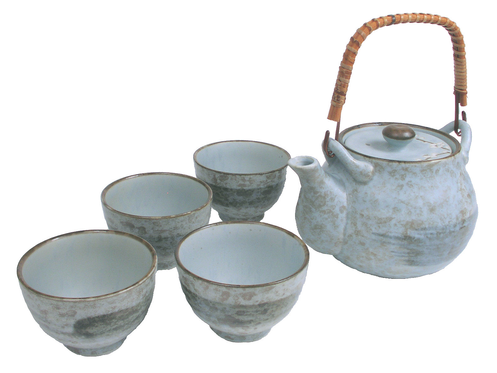 Cherry Blossom Stone Tea Set