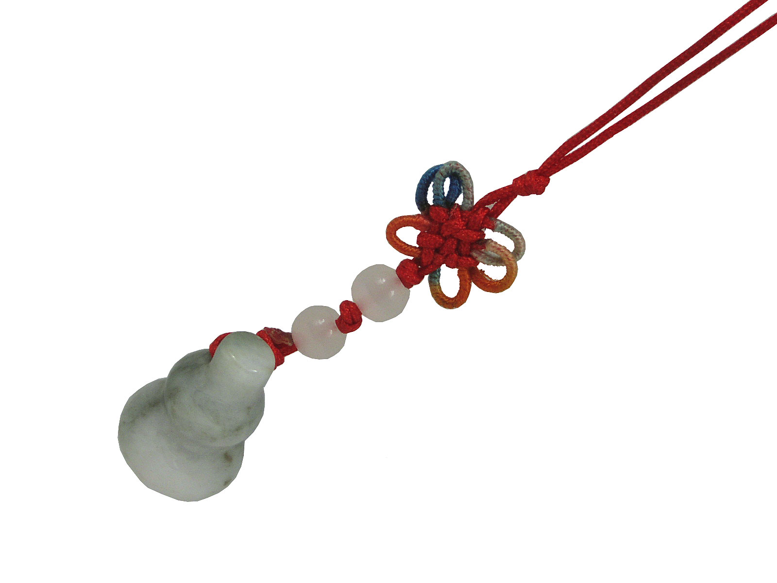 Green Jade Good Fortune Cell Phone Charm