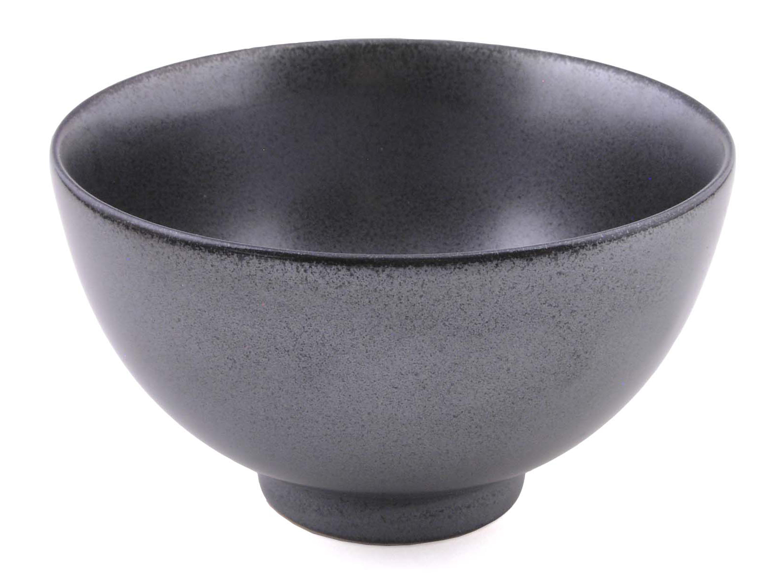 Rice Bowl Black Alloy