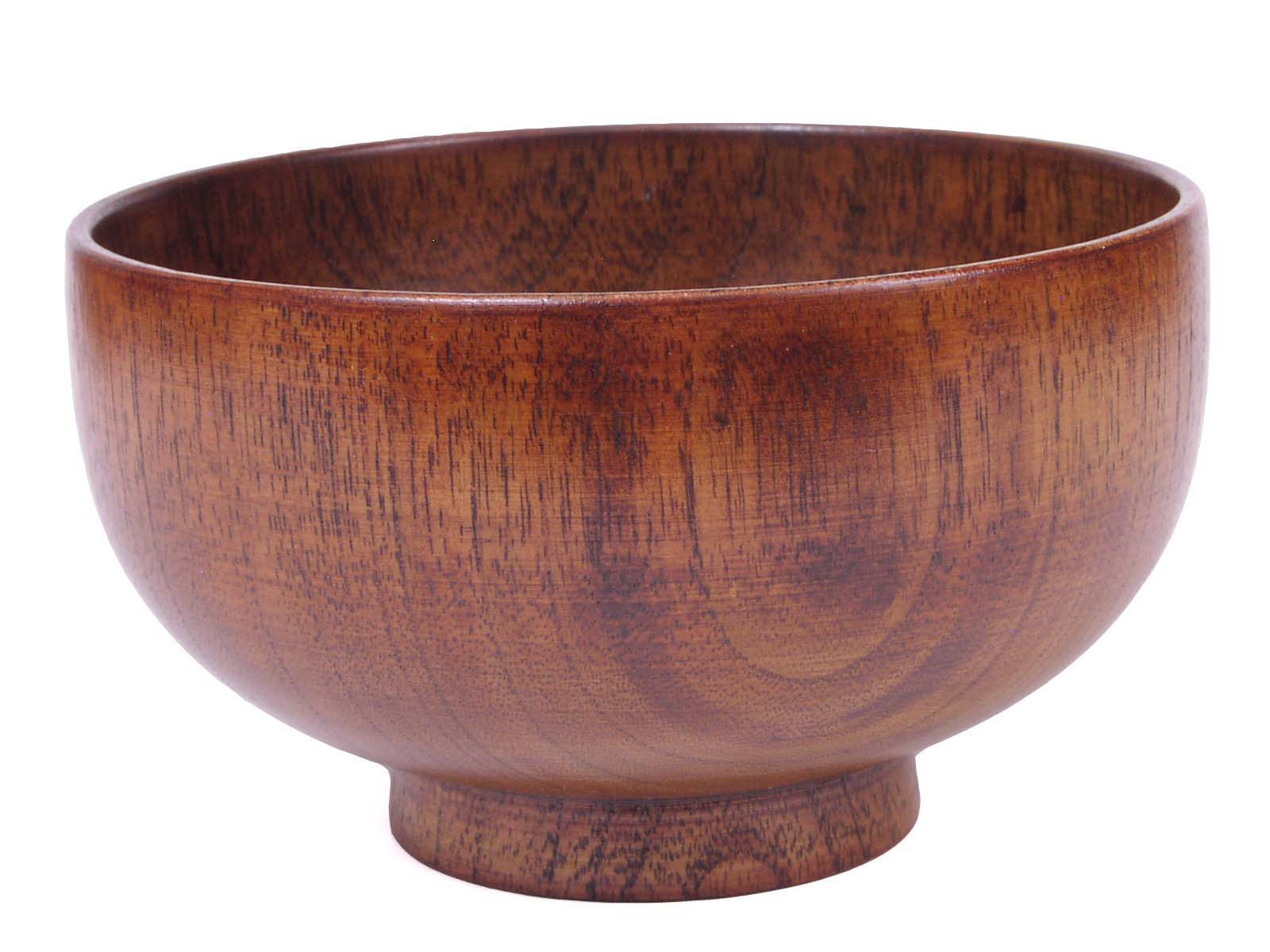 Wooden Soup Bowl