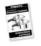 Presto Pressure Cooker Instruction/Recipe Books