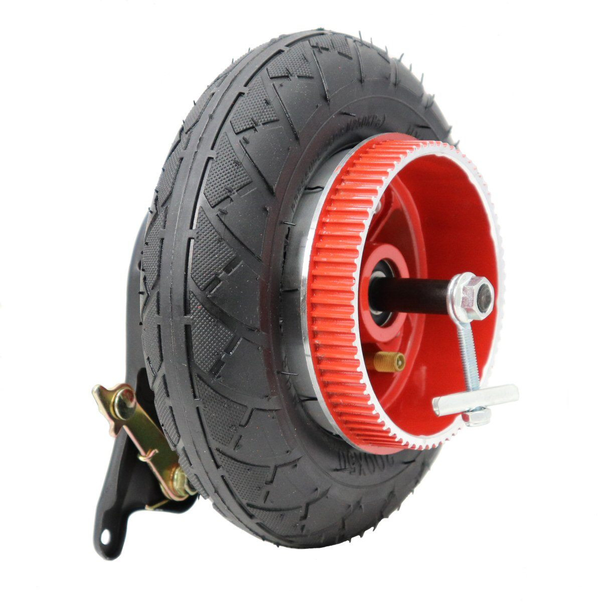 Belt driven Rear Wheel Assembly for Razor Scooters