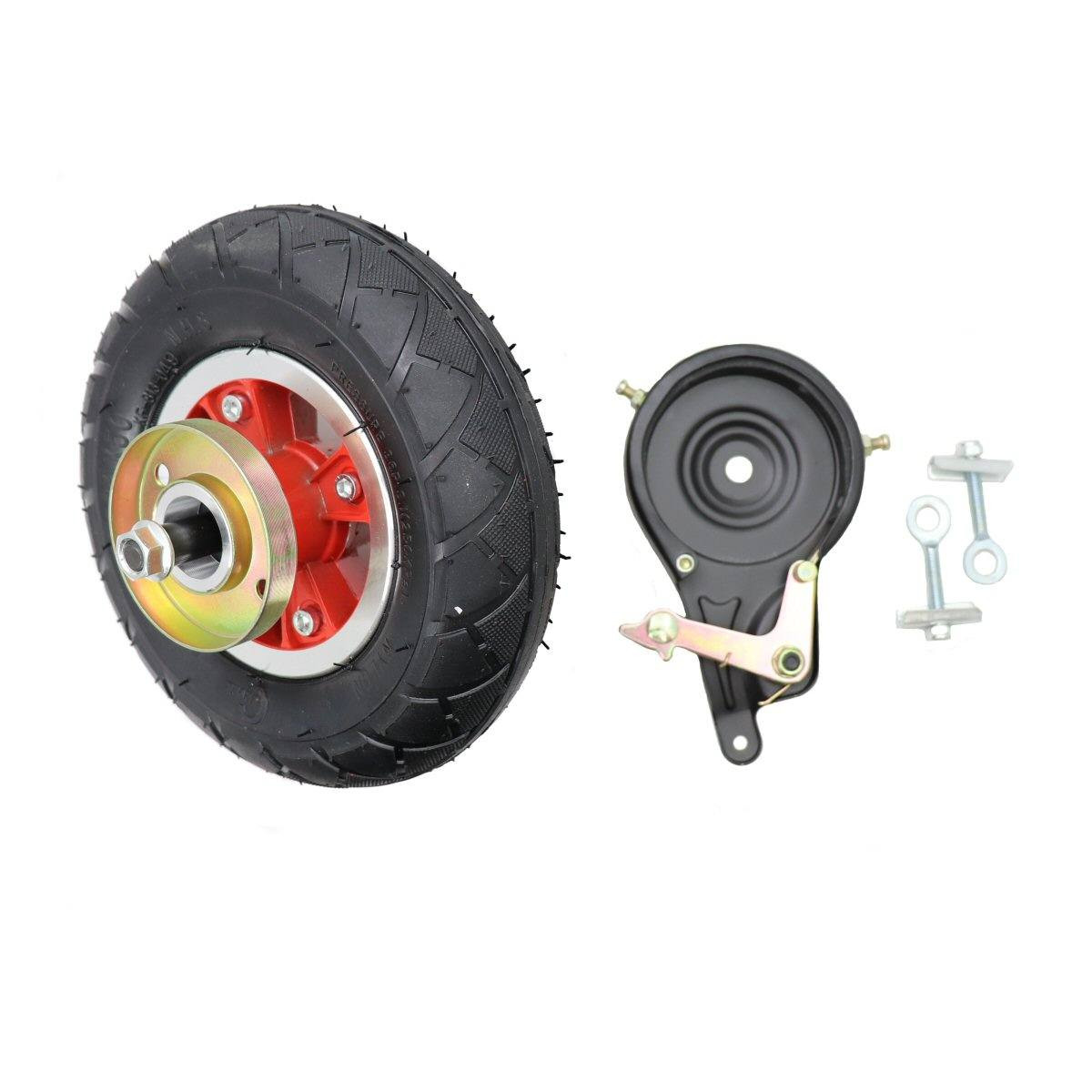 Belt driven Rear Wheel Assembly for Razor Scooters