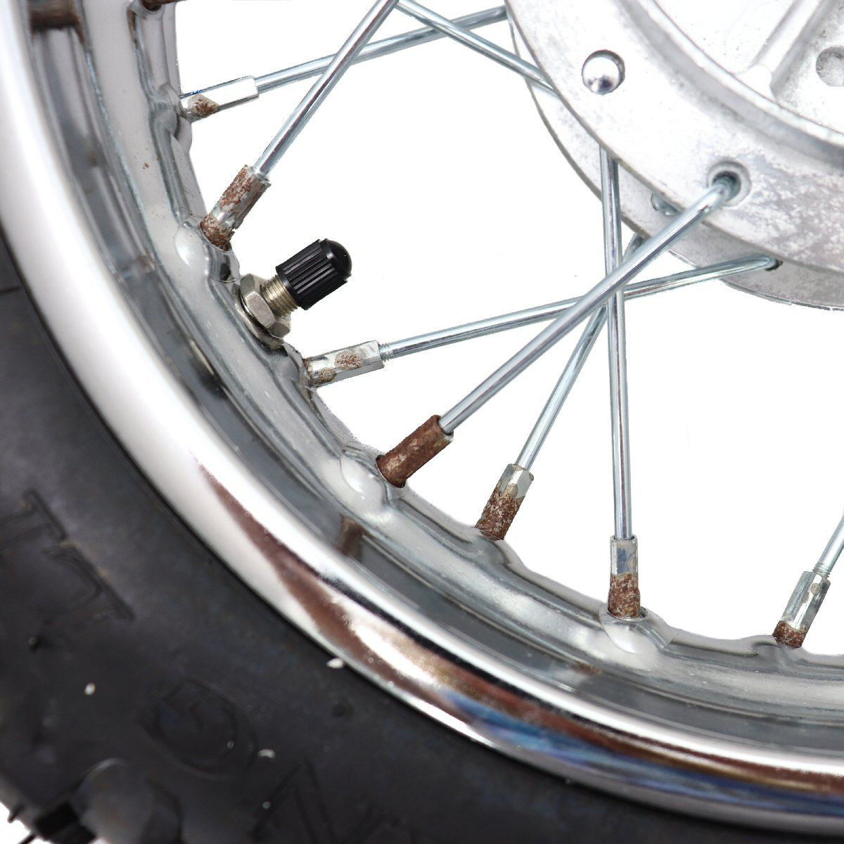 Universal Parts 12" Drum Brake Dirt Bike Wheel Blemished