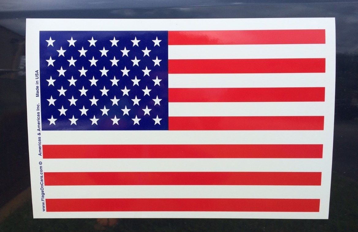 Classic Magnets Large Waving American Flag Magnet – Patriotic Souvenir Rubber Magnet