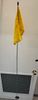 Magnetic Mount Long 90 Degree Pole (w or w/o flag) and Strong Magnet