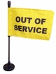 Magnetic "Out of Service" Flag