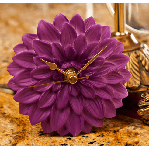 Dahlia Flower Clock
