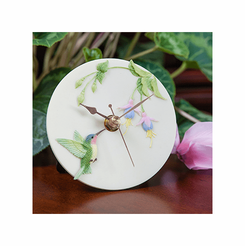 Hummingbird Vine Flower Clock