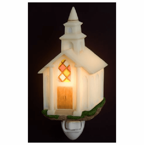 Ibis and Orchid Design Chapel Night Light
