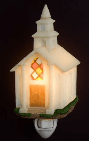 Ibis and Orchid Design Chapel Night Light