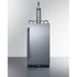 15" Wide Built-In Kegerator <br> Door Swing RHD , Stainless Steel <br> Summit SBC15BEER