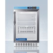 20" Wide Built-In Pharmacy All-Refrigerator, <br> ADA Compliant<br> RHD , Glass <br> Summit ACR46GLCAL