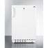 20" Wide Built-in Refrigerator-Freezer, <br> ADA Compliant<br> Door Swing RHD , White <br> Summit ALRF48