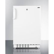 20" Wide Built-in Refrigerator-Freezer, <br> ADA Compliant<br> Door Swing RHD , White <br> Summit ALRF48
