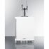 24" Wide Built-In Coffee Kegerator, <br> ADA Compliant <br> Door Swing RHD , White <br> Summit SBC58WHBIADACMTWIN