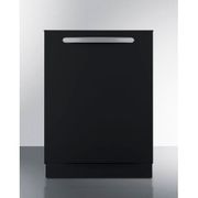 24" Wide Built-In Dishwasher, <br> ADA Compliant , Cabinet Black <br> Summit DW243BADA