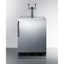 24" Wide Built-In Kegerator, <br>  ADA Compliant <br> Door Swing RHD ,  Stainless Steel  <br> Summit SBC58BLBICSSADA