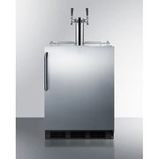 24" Wide Built-In Kegerator, <br>  ADA Compliant <br> Door Swing RHD ,  Stainless Steel  <br> Summit SBC58BLBICSSADA