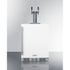 24" Wide Built-In Kegerator, <br> ADA Compliant <br> Door Swing Right , White <br> Summit SBC58WHBIADA
