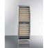 24" Wide Dual Zone Wine Cellar <br> Door Swing LHD , Glass <br> Summit SWC1966BLHD