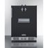 24" Wide Front Tap Built-In Beer Kegerator <br> Door Swing RHD , Black <br> Summit SBC58BFRTP