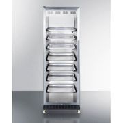 24" Wide Mini Reach-In Beverage Center with Dolly <br> Door Swing LHD , Glass <br> Summit SCR1401LHRICSS