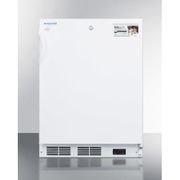 24" Wide MOMCUBE <br> Breast Milk Freezer, ADA Compliant <br>Summit VT65MLBIMCADA