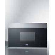 24" Wide Over-the-Range Microwave <br> Door & Cabinet Black/SS <br> Summit MHOTR24SS