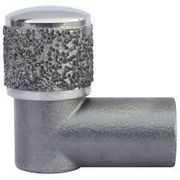 3/4" Recessed Elite Diamond Cylinder Burr<br> Capps Manufacturing 704