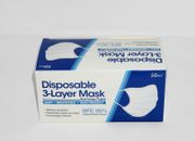 3 Layer Ear Loop Face Mask <br>Disposable , 50/Box <br> BFE-95