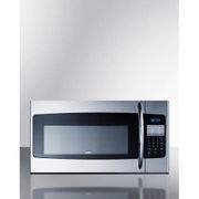 30" Wide Over-the-Range Microwave <br> Door Stainless Steel <br> Summit OTRSS301