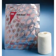 3M Poly Plus Casting Tape, <br>3" x 3 yds (unstretched),<br> 4 yds (stretched), 7.6cm x 3.2m/4.1m, <br>Purple, 10/cs<br> 3M 85003U