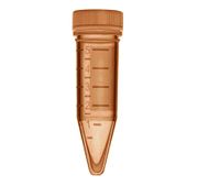 5ml Micrewtube with Attached Screw Caps, <br> Sterile, Amber, 200 per package <br> RP-401102AM