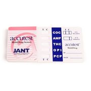 Accutest Drug Screen Dip Card Test <br>Kit Moderately Complex 5 Panel <br>AMP/COC/MET/OPI 2000/THC 25/Box <br> Jant DS01AC425