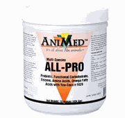 All-Pro Multi-Species Probiotic <br> Supplement Jar , 16 oz <br> Animed 90026