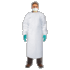 AlphaTec Isolation Gown <br>AAMI Level 2 Spnbnd Plyprpyln<br>  Large/XL White 10/Bg <br> Ansell CV19-B-55-214-05