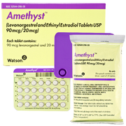 AMETHYST 90-20MCG <br>28/Pack <br>Watson-Actavis-52544029528 