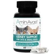 AminAvast Kidney Support Capsules<br> for Cats and Small Dogs 300mg, 60 Count <br> Biohealth Solutions BIOH-1000
