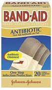 Band-Aid <br>Antibiotic Bandage <br>Assorted 20/Bx <br> J&J 100557000