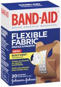 Band-Aid <br>Flex KnuckleFingertip <br>Assorted 20/Bx , 24 Box/Case <br> J&J 100445200-Case