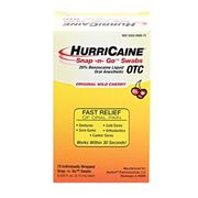 BEUTLICH HURRICAINE TOPICAL ANESTHETIC <br>Snap -n- Go Swab, Individually Wrapped, <br>Unit Dose, 72/bx , 10 Box/Case <br> BEU 0283-0569-72