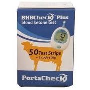 BHBCheck Plus <br> Blood Ketone Test Strips, 50 Count<br> Vetone HD050