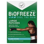Bio Freeze Large Patch, <br> 12/bx , 10 Box/Case <br> Biofreeze 15013
