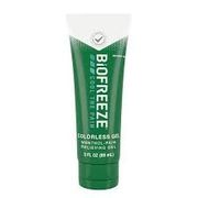 Biofreeze Pain Relieving Gel,<br>  3 oz Tube, Colorless, 3/bx 8bx/cs <br> Biofreeze 13447