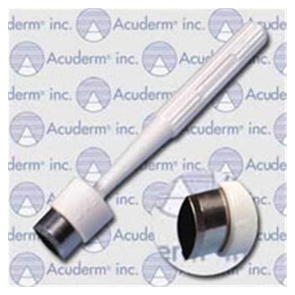 Biopsy Punch Dermal Acu-Excisor 3x7.5mm Ribbed Hollow Handle Stainless ...