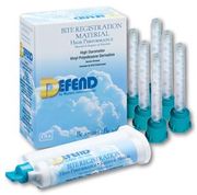 Bite Registration, Fast Set, Unflavored. <br>2x50 Ml cartridges + 6 teal mixing tips/pk , 10 Pack/Case <br> Mydent BR-9002