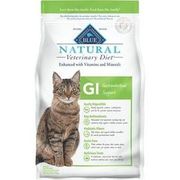Blue Natural Veterinary Diet GI Gastrointestinal <br>Support for Cats, 7lb <br> Blue Buffalo 801235